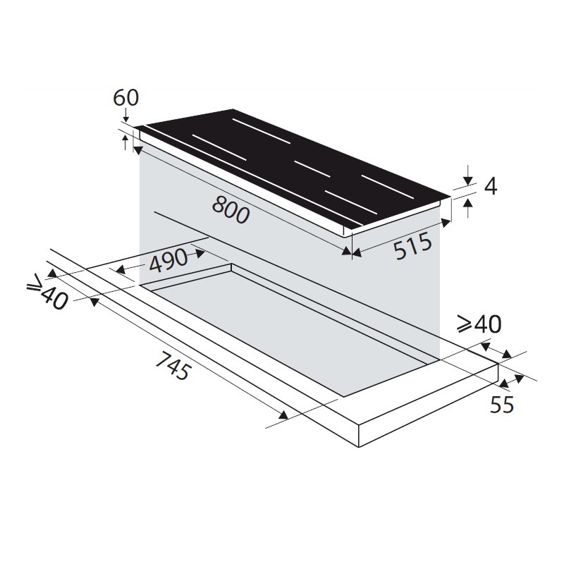 Варильна поверхня De Dietrich DPI7888BH - изображение 11